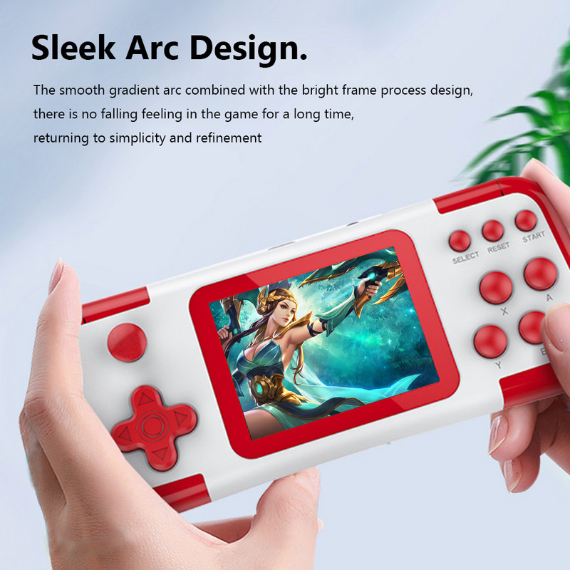 666 σε 1 Παιχνίδια Κονσόλα παιχνιδιών 3 ιντσών Έγχρωμη οθόνη TFT Κονσόλα παιχνιδιών χειρός 3D Joystick Arcade Κονσόλα φορητό gaming
