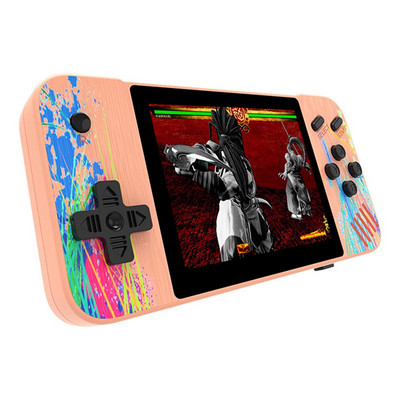 Retro nešiojamasis mini delninis vaizdo žaidimų grotuvas TV kišeninis žaidimų konsolė AV Out 3,5 colio vienvietis dvigubas klasikinių žaidimų konsolė