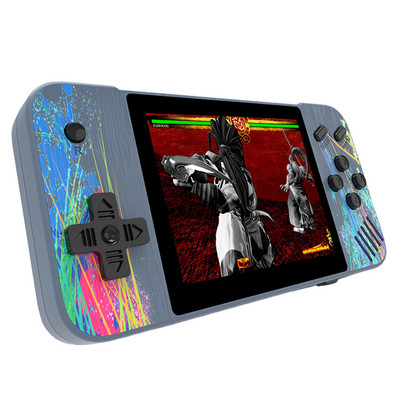 Retro nešiojamasis mini delninis vaizdo žaidimų grotuvas TV kišeninis žaidimų konsolė AV Out 3,5 colio vienvietis dvigubas klasikinių žaidimų konsolė