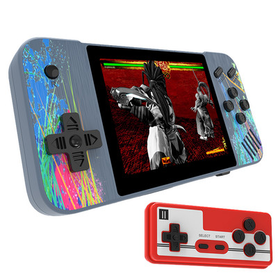 Retro nešiojamasis mini delninis vaizdo žaidimų grotuvas TV kišeninis žaidimų konsolė AV Out 3,5 colio vienvietis dvigubas klasikinių žaidimų konsolė