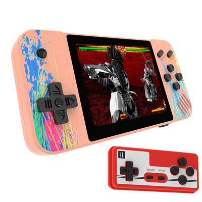 Retro nešiojamasis mini delninis vaizdo žaidimų grotuvas TV kišeninis žaidimų konsolė AV Out 3,5 colio vienvietis dvigubas klasikinių žaidimų konsolė