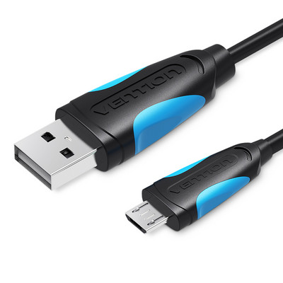 Ventioni lame mikro-USB kaabel Xiaomi Redmi Samsung 2.4A kiirlaadimise Microusb andmelaadija juhe Android mobiiltelefoni kaablitele