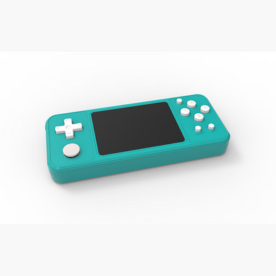 Consolă de jocuri portabilă de 3,0 inci Consolă de jocuri retro pentru doi jucători 380 încorporată Jocuri clasice Cutie pentru player de buzunar