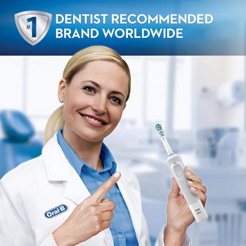 EB417 DOUBLE CLEAN Резервни глави за четки за зъби за Oral B глави за електрически четки, пълнител Vitality