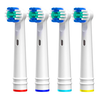 EB417 DOUBLE CLEAN keičiamos dantų šepetėlio galvutės, skirtos Oral B elektrinių šepetėlių galvutėms, papildančios gyvybingumą