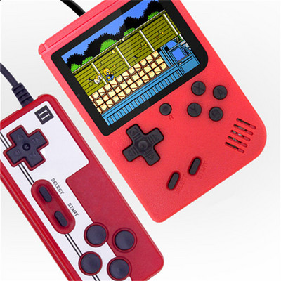 Νέα ρετρό φορητή μίνι κονσόλα βιντεοπαιχνιδιών χειρός 8-bit 3,0 ιντσών Έγχρωμη LCD Ενσωματωμένη 400 Παιχνίδια Κονσόλες βίντεο για παιδιά Δώρο