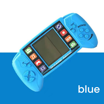 Mini consolă portabilă de jocuri video de 3,5 inci Ecran portabil retro LCD pentru copii color aparat cu carduri pentru elevi Player video portabil de buzunar