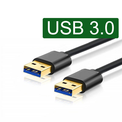 USB 3.0 kaabel USB-USB pikenduskaabel arvuti sülearvutile Smart TV Xbox One SSD USB 3.0 2.0 pikendusjuhtme kiire kaabel