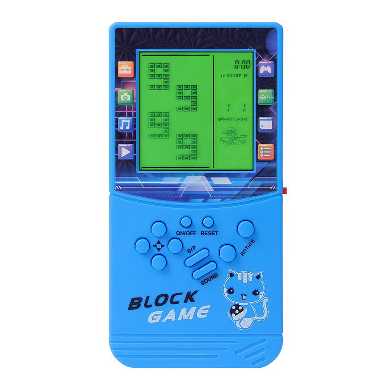 JXD Retro zeleno svjetlo igraća konzola s velikim zaslonom ugrađena nostalgična slagalica 999 u 1 igraonici/na otvorenom/dobar partner za putovanja