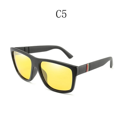 Polaroidiniai akiniai nuo saulės Unisex kvadratiniai vintažiniai akiniai nuo saulės garsaus prekės ženklo akiniai nuo saulės poliarizuoti akiniai nuo saulės Retro Feminino moterims, vyrai