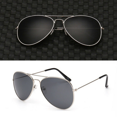 2023 New Double Bridge Aviation Sunglasse Woman Aviat Alloy Frame Polit Mirror Sun Glasses Female Male UV400 Eyewear for Men