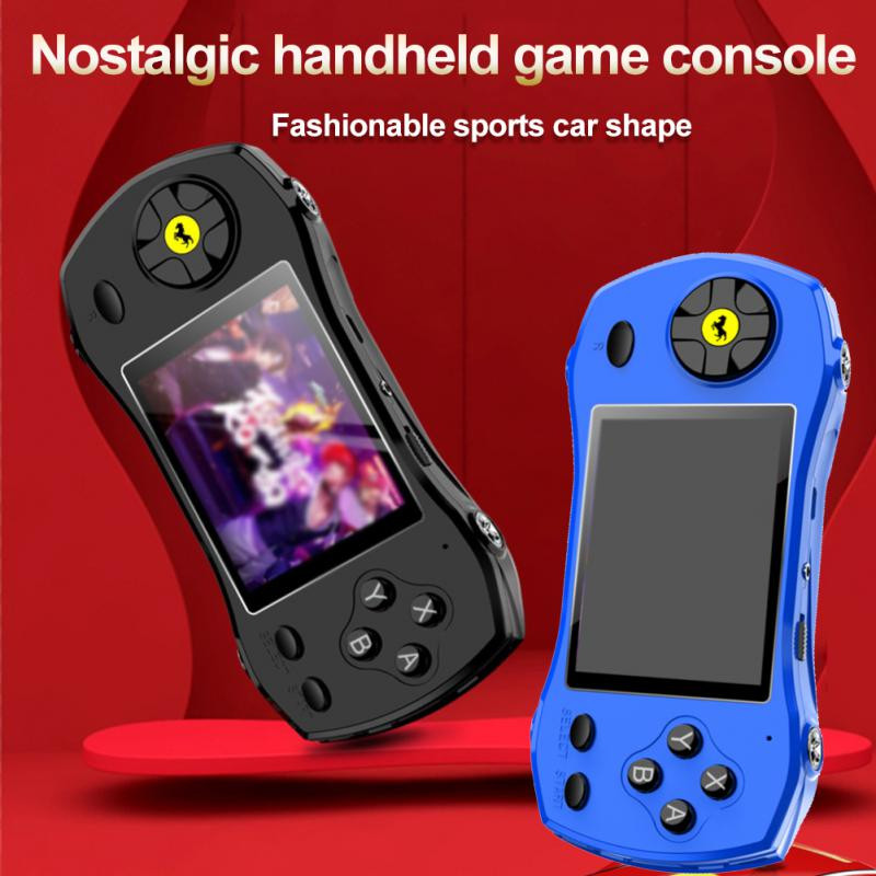 Mini kaasaskantav retromängukonsool käeshoitav mängumängija 3-tolline IPS-ekraaniga pihuarvuti videomängukonsool Sisseehitatud 620 mänguga lastele