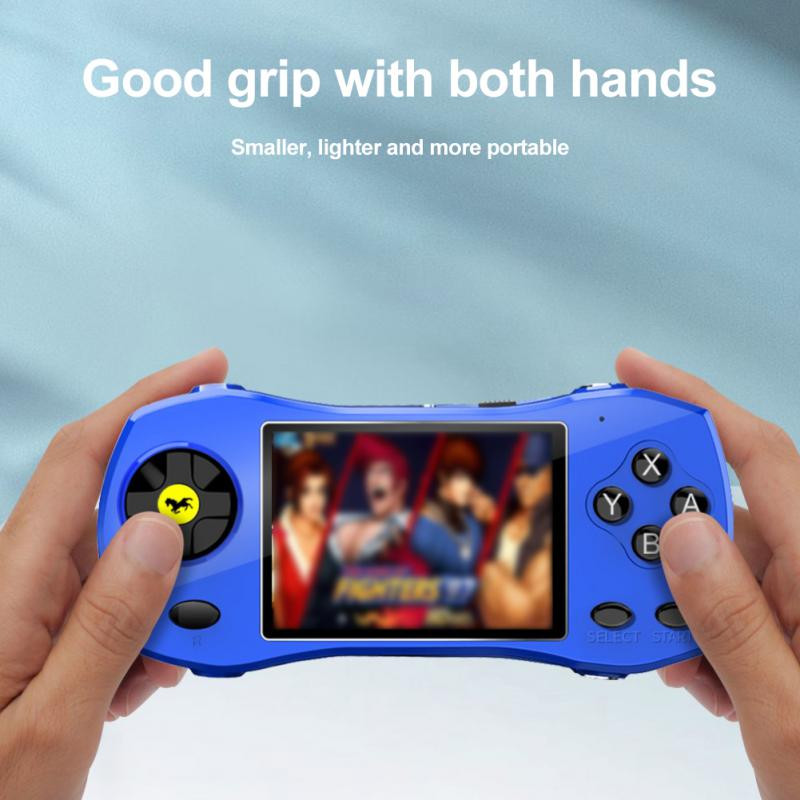 Mini kaasaskantav retromängukonsool käeshoitav mängumängija 3-tolline IPS-ekraaniga pihuarvuti videomängukonsool Sisseehitatud 620 mänguga lastele