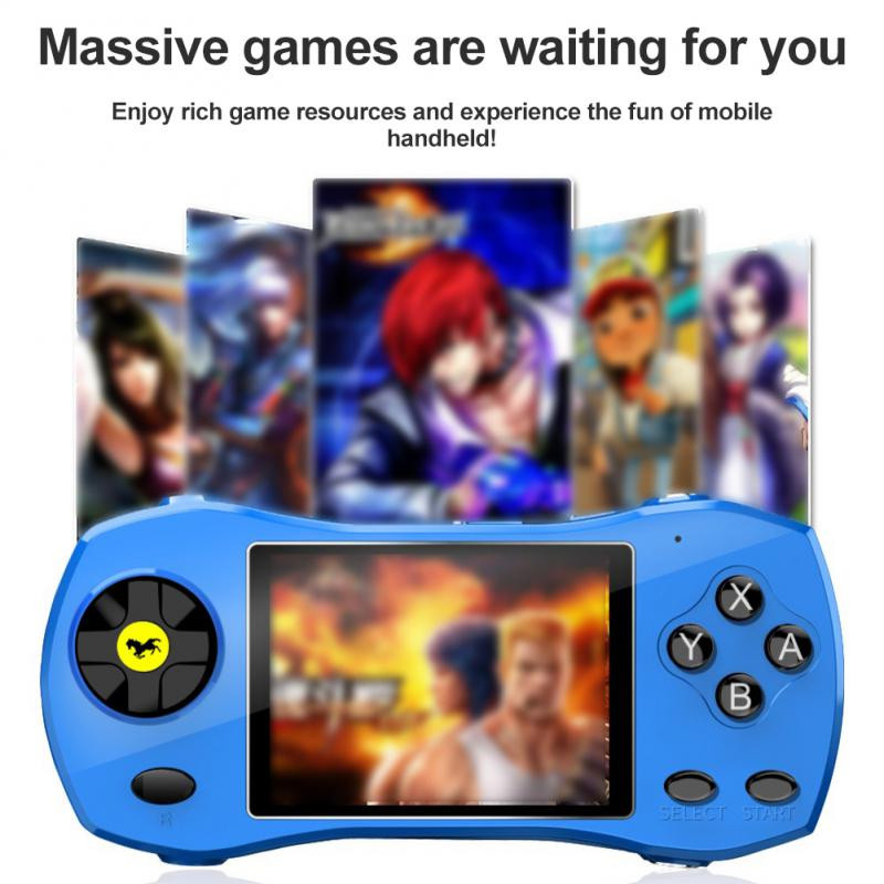 Mini kaasaskantav retromängukonsool käeshoitav mängumängija 3-tolline IPS-ekraaniga pihuarvuti videomängukonsool Sisseehitatud 620 mänguga lastele