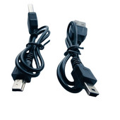 1 vnt. USB 2.0 ir mini USB duomenų kabelis skaitmeniniams fotoaparatams, skirtas MP3 MP4 grotuvui USB duomenų įkroviklio kabelio linija 80 cm