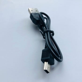 1бр USB 2.0 към Mini USB кабел за данни за цифрови фотоапарати за MP3 MP4 плейър USB кабел за зарядно устройство Линия 80 см