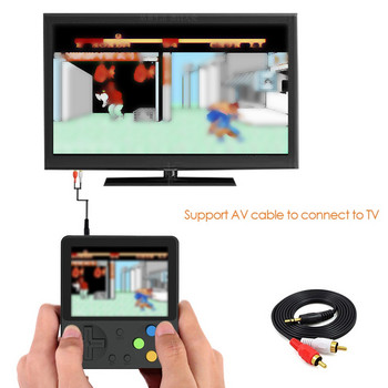 Мини преносима ретро ръчна конзола за игри с 333 игри поддържа AV TV връзка