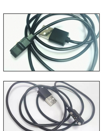 1-3 бр. 5-пинов Pogo магнитен кабел за детски смарт часовник Кабел за зареждане USB 2,54 мм кабел за зареждане за A20 A20S TD05 V6G Магнитно зарядно устройство