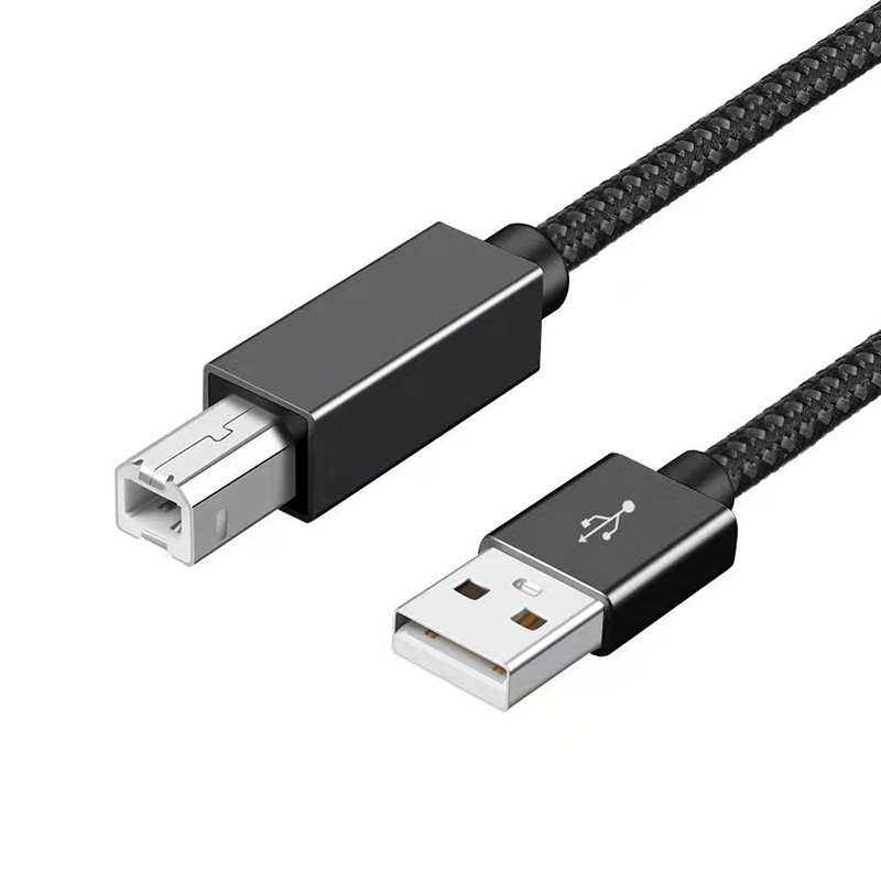 USB C USB A na USB tip B 2.0 Kabel za pisač Upleteni kabel za pisač Skener za fotoaparat Epson HP Canon pisač USB pisač