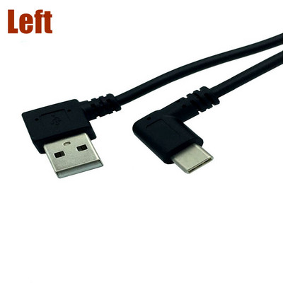 Spiraalmähis USB 3.1 TYPE-C nurgapöördega 2.0 täisnurga AM adapteri adapterkaabel 1,5 m