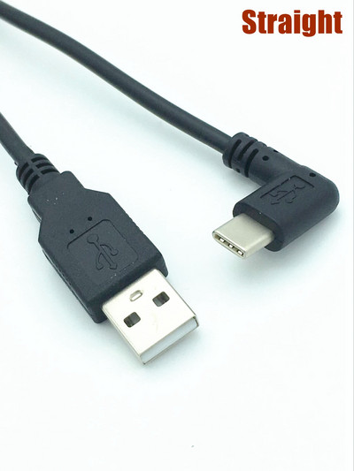 Spiraalmähis USB 3.1 TYPE-C nurgapöördega 2.0 täisnurga AM adapteri adapterkaabel 1,5 m