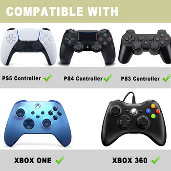 Нов силиконов аналогов джойстик Thumbstick за Ps5 Ps4 Ps3 Xbox 360 Xbox One контролер Резервни капачки за захващане на джойстика