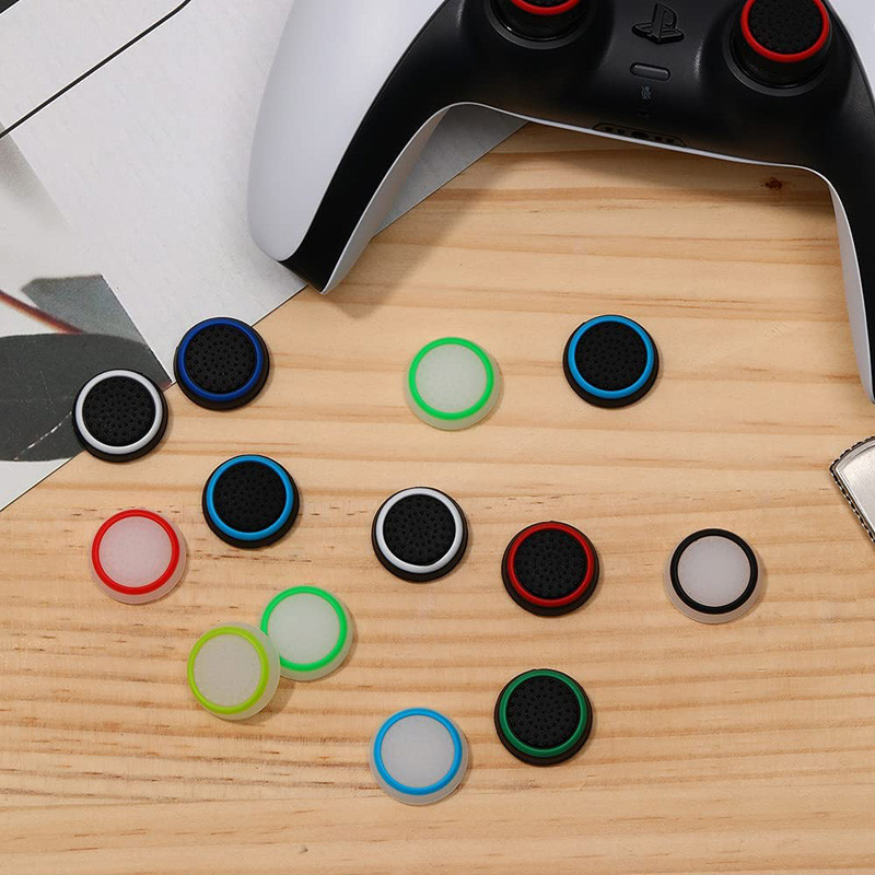 Novi silikonski analogni joystick Thumbstick za Ps5 Ps4 Ps3 Xbox 360 Xbox One Controller Zamjenske kapice za držanje joysticka