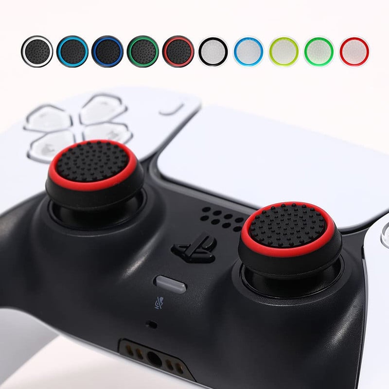 Novi silikonski analogni joystick Thumbstick za Ps5 Ps4 Ps3 Xbox 360 Xbox One Controller Zamjenske kapice za držanje joysticka