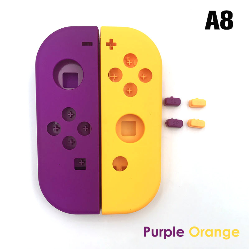 Pakaitinis korpusas Joy-Con Shell dėklo rinkinys Joy-Con korpuso korpusui NS / Oled Joycon pakeitimo mygtukai LR priedai