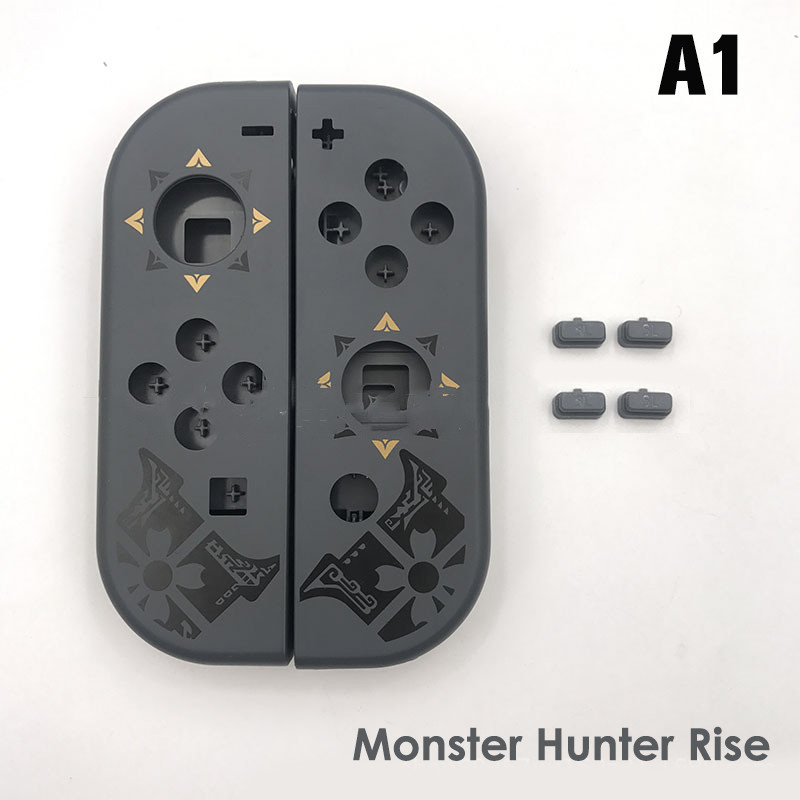 Pakaitinis korpusas Joy-Con Shell dėklo rinkinys Joy-Con korpuso korpusui NS / Oled Joycon pakeitimo mygtukai LR priedai