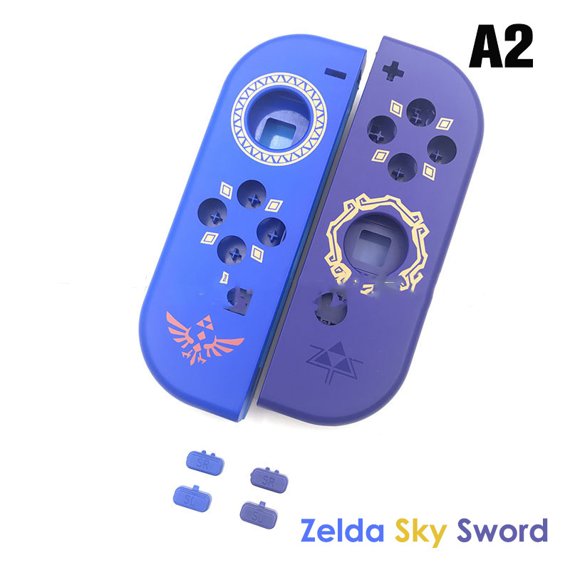 Pakaitinis korpusas Joy-Con Shell dėklo rinkinys Joy-Con korpuso korpusui NS / Oled Joycon pakeitimo mygtukai LR priedai