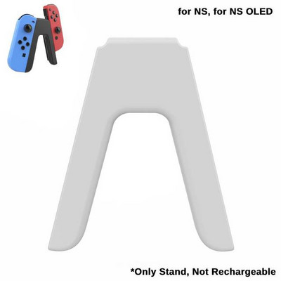 Mängukontrolleri vasak ja parem laadimisdoki käepide Nintendo lüliti/lüliti jaoks OLED Joy-con käepide V-kujuline mängupuldi laadija alus