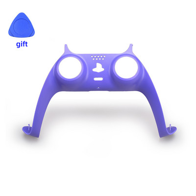 Τροποποιημένο χειριστήριο για PS5 μεσαίο ανταλλακτικό κλιπ Shell DIY Διακοσμητική θήκη με λωρίδες δέρματος για αξεσουάρ Playstation 5