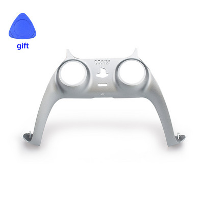 Τροποποιημένο χειριστήριο για PS5 μεσαίο ανταλλακτικό κλιπ Shell DIY Διακοσμητική θήκη με λωρίδες δέρματος για αξεσουάρ Playstation 5