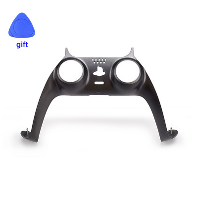 Τροποποιημένο χειριστήριο για PS5 μεσαίο ανταλλακτικό κλιπ Shell DIY Διακοσμητική θήκη με λωρίδες δέρματος για αξεσουάρ Playstation 5