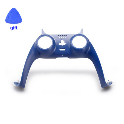 Τροποποιημένο χειριστήριο για PS5 μεσαίο ανταλλακτικό κλιπ Shell DIY Διακοσμητική θήκη με λωρίδες δέρματος για αξεσουάρ Playstation 5