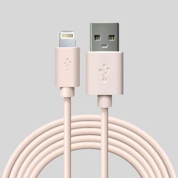 2023 Pink USB към Lightning кабел за за Apple iPhone 14 13 11 12 Pro Max XS XR телефон с бързо зареждане USB C кабел за дата за iPad