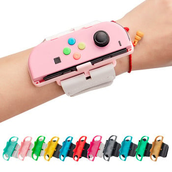 2бр. Регулируема каишка за гривна за игри за Nintendo Switch Joy-Con Controller Wrist Dance Band Лента за ръка за Switch Oled Аксесоари