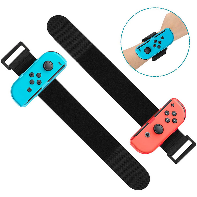 2 tk reguleeritav mängukäevõru rihm Nintendo Switch Joy-Con kontrolleri randme tantsubändi käepael Switch Oled tarvikute jaoks
