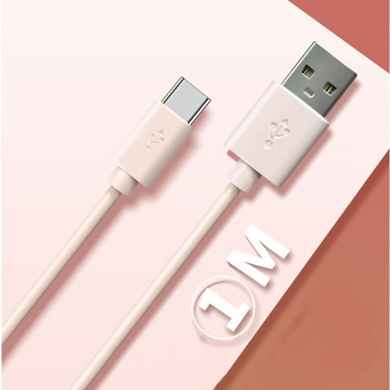 2023 Ροζ καλώδιο USB σε τύπου C για Samsung Huawei 2a Γρήγορη φόρτιση USB Καλώδιο δεδομένων φορτιστή τύπου c για Xiaomi Redmi USB C καλώδιο