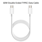 C tipo duomenų kabelis USB 1 m dvigalvis C į USB C tipo laidas greito įkrovimo 60 W 100 W PD greito įkrovimo įkroviklio USB C laidas