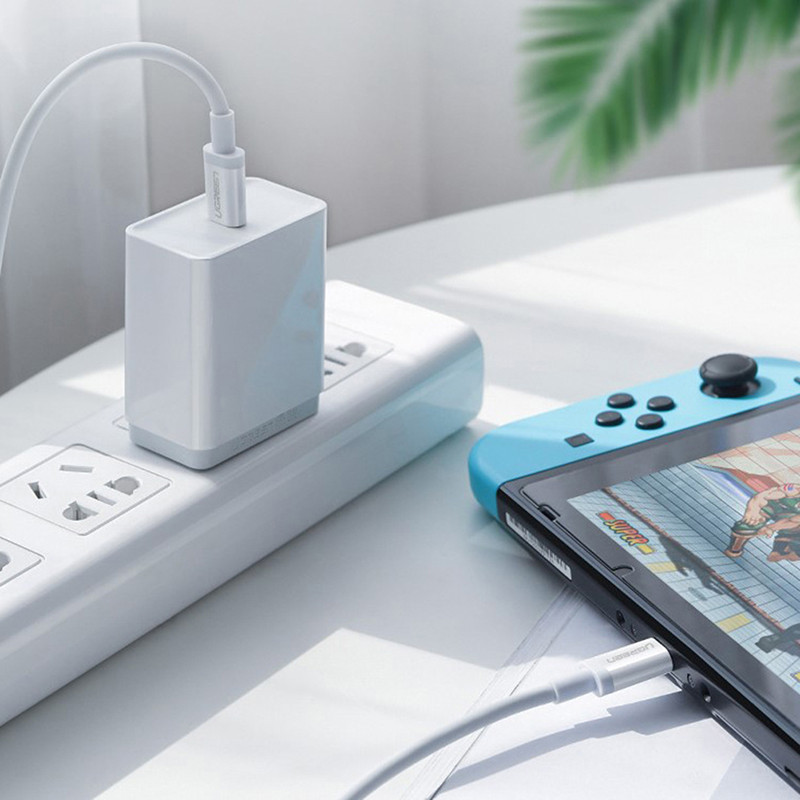 C tipo duomenų kabelis USB 1 m dvigalvis C į USB C tipo laidas greito įkrovimo 60 W 100 W PD greito įkrovimo įkroviklio USB C laidas