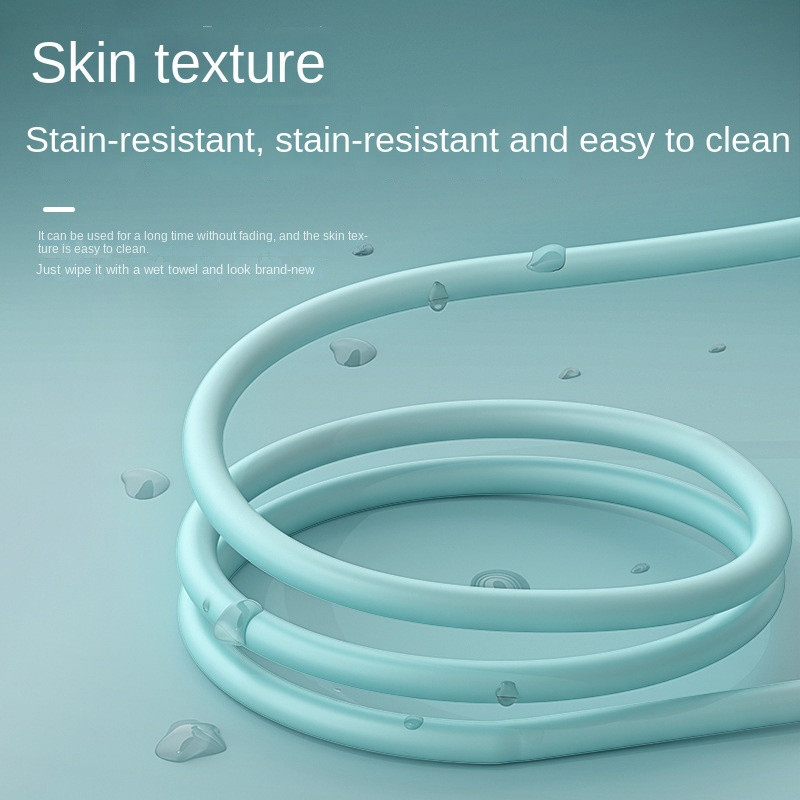 66w skysto silikono duomenų kabelis 5a tinka planšetiniams telefonams, Apple greito įkrovimo kabeliui, mobiliojo telefono greito įkrovimo laidui