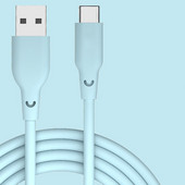 Skysto silikono duomenų kabelis, tinkamas Huawei 66w itin greitam įkrovimui Xiaomi Oppo Flash įkrovimui Apple duomenų kabeliui