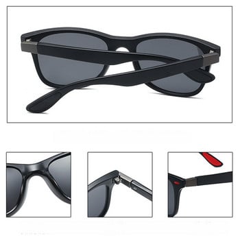 Класически маркови слънчеви очила Мъже Жени Квадратни очила за шофиране Модни мъжки очила за пътуване Риболов Колоездене Очила Gafas De Sol