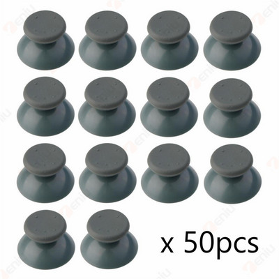 50 buc pentru controler Microsoft Xbox 360 Negru/Gri Sticks Analog Stick-uri Thumbsticks Capac Joystick Cap Ciupercă Grip Cap