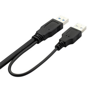 Καλώδιο Micro USB 3.0 5 Gbps USB Καλώδιο δεδομένων υψηλής ταχύτητας με τροφοδοτικό για Galaxy S5 Note3 Κινητό HDD USB Καλώδιο καλωδίου Micro B