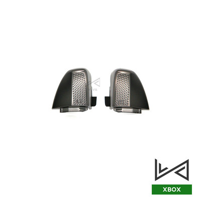 Csere Xbox One Elite Series 2 vezérlőhöz Eredeti LB RB lökhárítók Ezüst be-/kikapcsoló gombok Középső sáv LT RT triggerek