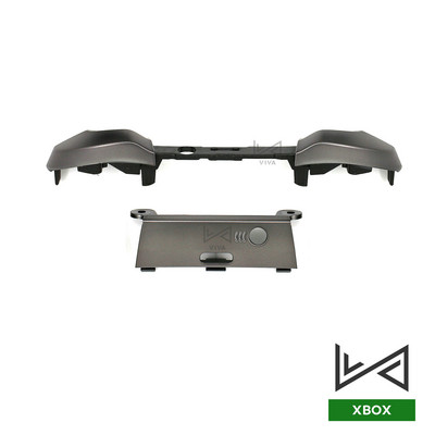 Csere Xbox One Elite Series 2 vezérlőhöz Eredeti LB RB lökhárítók Ezüst be-/kikapcsoló gombok Középső sáv LT RT triggerek