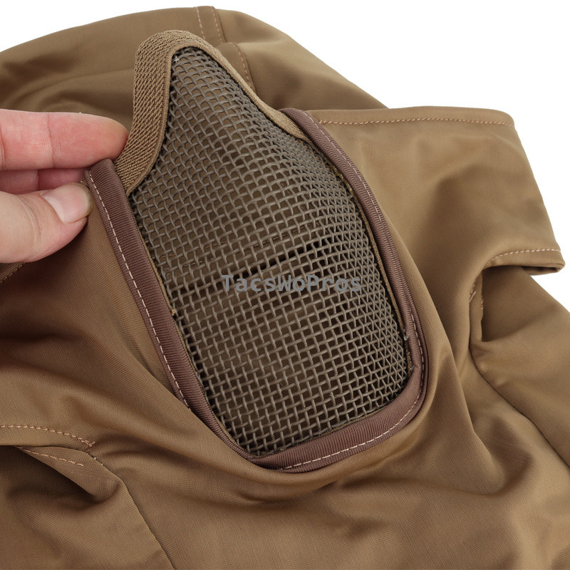 Taktikaline Balaclava peakattemask Airsoft Paintball Full Face Mask Hingav välijahi sõjamängu CS kaitsemask